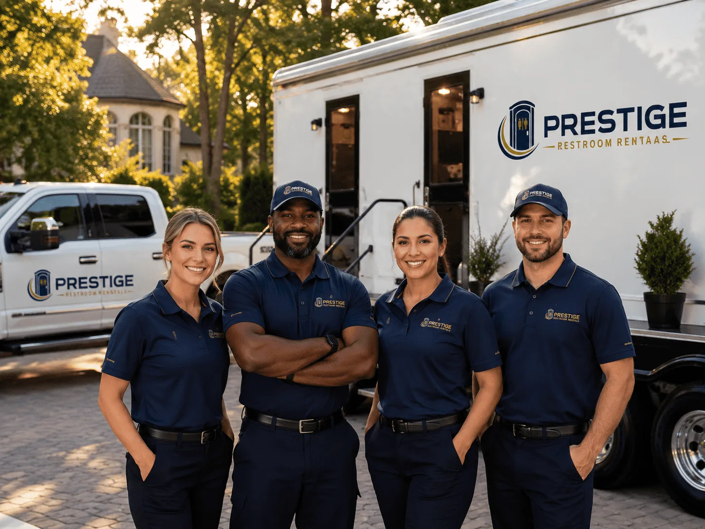 Trusted Luxury Portable Restrooms company in Crouse, NC